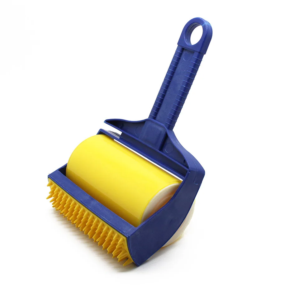 Clothes Blankets Pet Hair Sticky Lint Roller Brush