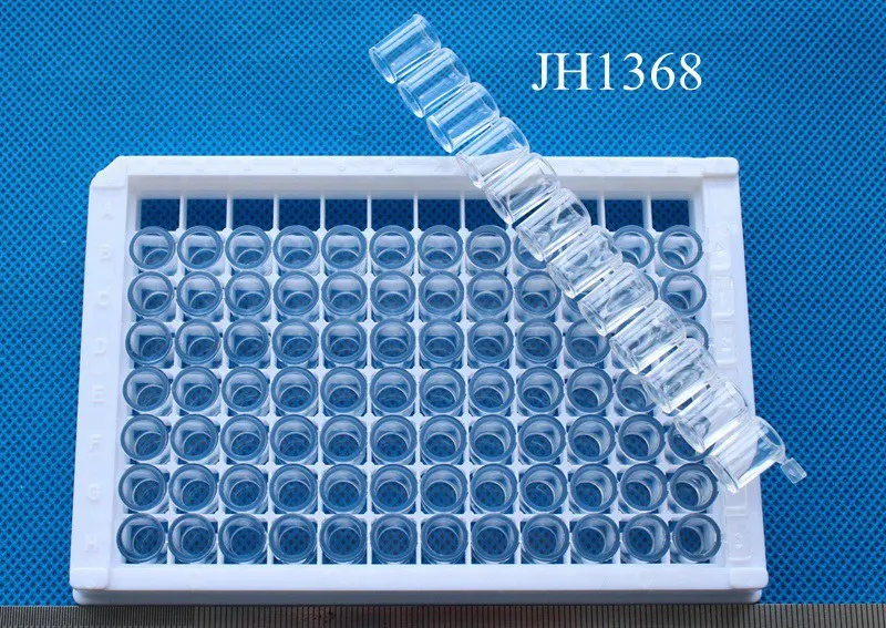 Low Medium High Binding Capacity Flat V U Bottom 96 Well Elisa Plate