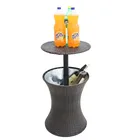 clearance items adult Multipurpose outdoor ice bucket can be lifted up and down bucket cooler for wine/champagne/beer