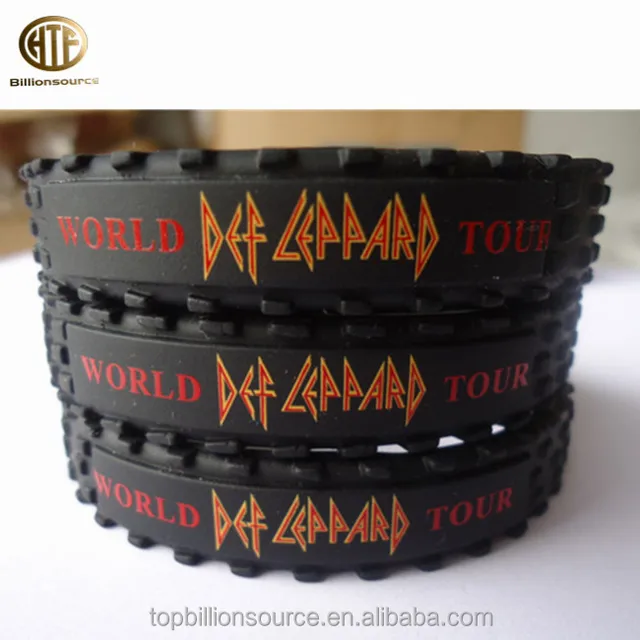 tire silicone wristband