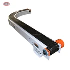 Stainless Steel Plastic Conveyor Food Grade Customized Modular Plastic Conveyor Belt
