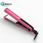 Sabeco the best quality magic hair straightener home use tourmaline ceramic flat iron for hair