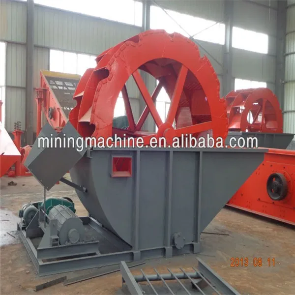 hot sale sand bucket wheel sand washing machine roller sand ws