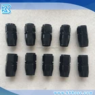 An10 10AN Universal Straight 0deg All Black Color Swivel Aluminum An Fittings for Oil Cooler Hose Line