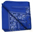 Factory high quality price cheap big square bandana scarf 100% cotton print bandana for men made in china