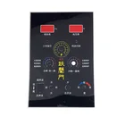 Screen printed membrane switch keyboard with flexible PC/PET control panel stickers