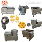Industrial Price Small Scale Lays French Fries Making Machine Equipment Potato Chips Production Line