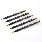 Metal black rotating ball point pen Promotional ball pen