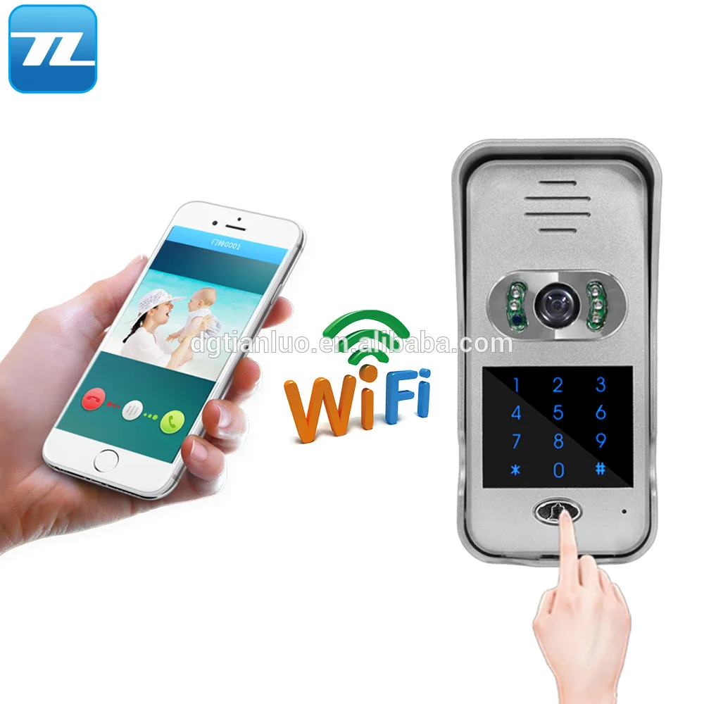 Smart Hd Ip Video Door Phone With Wireless 720p Camera Full Duplex Free Android And Ios App Buy Ip Video Door Phone Hd Ip Video Door Phone Smart Hd