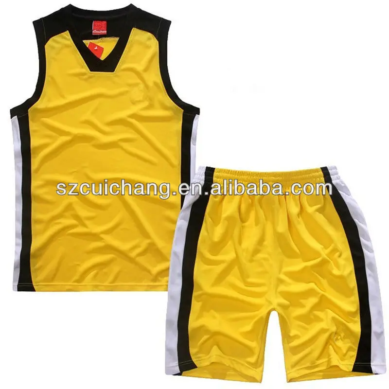 best jersey design basketball yellow