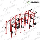 Commercial crossfit rig /crossfit rack Jungle 6 stack for gym equipment JLC-CF01