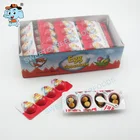4pcs mini bird egg chocolate with biscuit confectionery