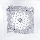 Print handkerchief men's 100% cotton pocket square brand scarf