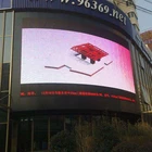 P10 out door led screen 640*640mm 2S roadside traffic led display sign board module