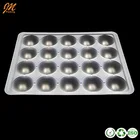 Food Grade Thermoformed Blister PP Plastic Rice Dumpling Trays with Dividers