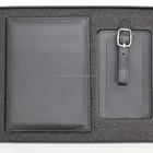 hotsale christmas rfid blocking leather travel passport cover, passport wallet card holders