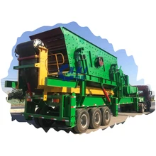 High efficiency mobile stone crusher, mobile crushing plant for sale