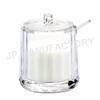 Liner Design 200ml Fancy Clear Plastic Sugar Jar