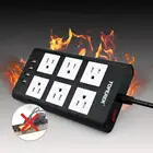 Wholesale 6 way socket / Switched Outlet Multi Universal extension socket