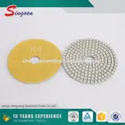 Flexible Granite Polishing Pads Black/White Buff Grit Diamond Resin Pads for Granite Buffing