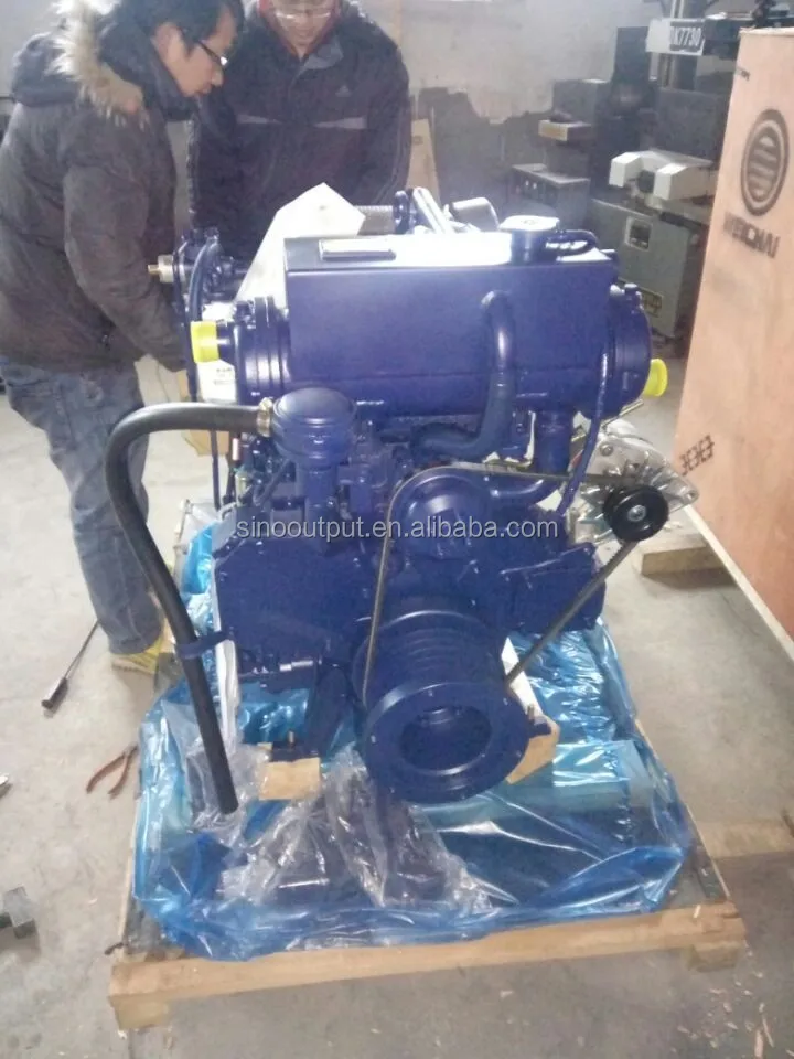 Reliable Deutz Marine Engine, 4 Cylinder, 1500-2100rpm, Low Fuel Usage, Inboard diesel for Ship Propulsion