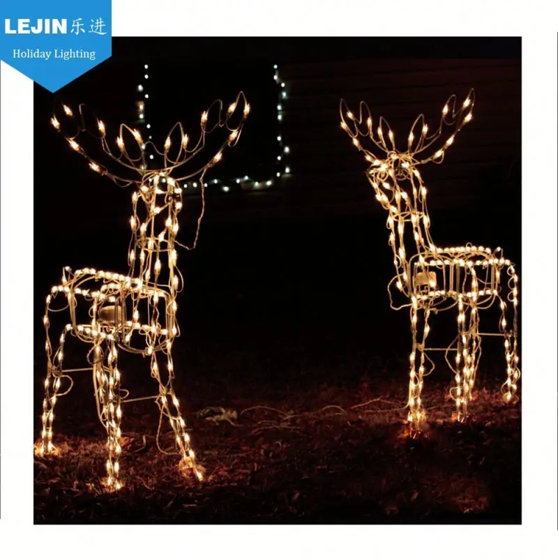 christmas reindeer lights