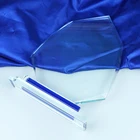 Iceberg Award Trophy Engraving Sublimation Iceberg Glass Engraving Blank Crystal Award