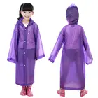 Kids Rain Raincoat Factory TOP Kids Rain Poncho Reusable Emergency EVA Raincoat With Hood
