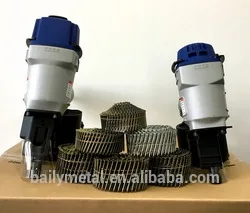 Factory direct high quality 21 degree plastic strip nails ring shank for USA market