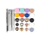 Metal snap button metal colored snap button