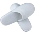 Hotel Luxury Coral Fleece White Washable Hotel Slipper