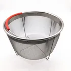 kitchen Stainless steel wire mesh Steamer basket strainer
