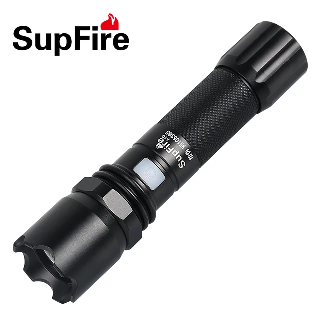 SupFire A10 handing lamp rechargable torch light LED USB flashlight