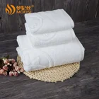 Wholesale luxury white bleach hotel hand towels