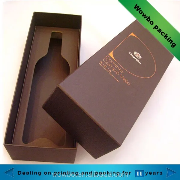 printing cardboard paper gift boxes for wine glasses packaging