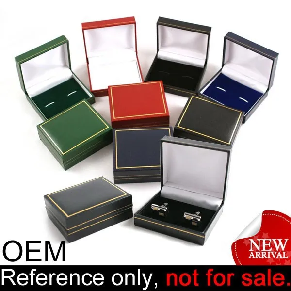 luxurious promotional cheap small empty individual gift cufflink