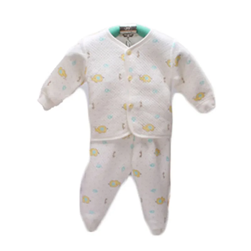 Fiona 2015 Newborn Winter Kids New Baby Boy Girl Clothes Set Infant 100% Cotton Body Suits Long Sleeve Clothing Children Casual