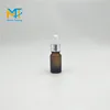 10ml wholesale chocolate glass dropper bottle for essential oil and personal care