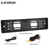 150degree viewing Angle Waterproof EU Number Plate Car Rear View Reverse/Reversing Parking Backup Camera with Night Vision