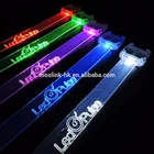 Led ブレスレットレーザーロゴグローパーティーブレスレット点滅ライトアップカスタムレーザーロゴブレスレットリストバンド
