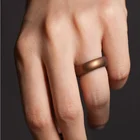 Unisex Custom Silicone Engagement Wedding Ring For Men Women Finger Fashion Jewelry