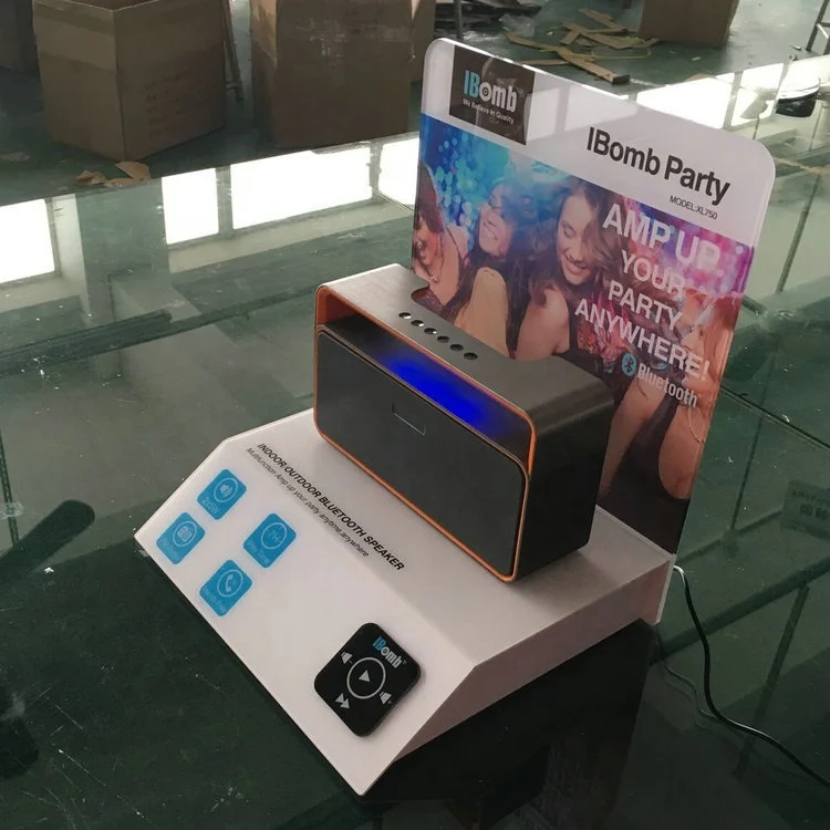 Bluetooth speaker acrylic display with LED light - ANKUX.COM