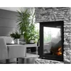 high temperature resistant fireplace glass Robax transparency glass sheet/ glass fireplace doors