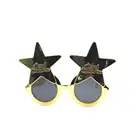 New Custom Green Color Merry Christmas Glasses plastic cheap sunglasses for Festival party