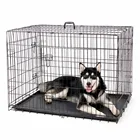 Speedypet Multiple Sizes Pet Kennel Cage Heavy Duty For Sale Cheap Solid Metal Foldable Stainless Steel Dog Cage
