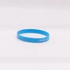 Custom silicone wristbands debossed filled ink machine making bands
