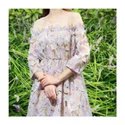 New arrival leaf flower plain embroidery multicolor water soluble embroidery fabric