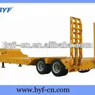 Completed Trailer Trailer Trailer Completed 3 Axle Low Bed Semi Trailer