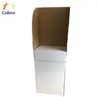 Cheap Private corrugated table top voting screen