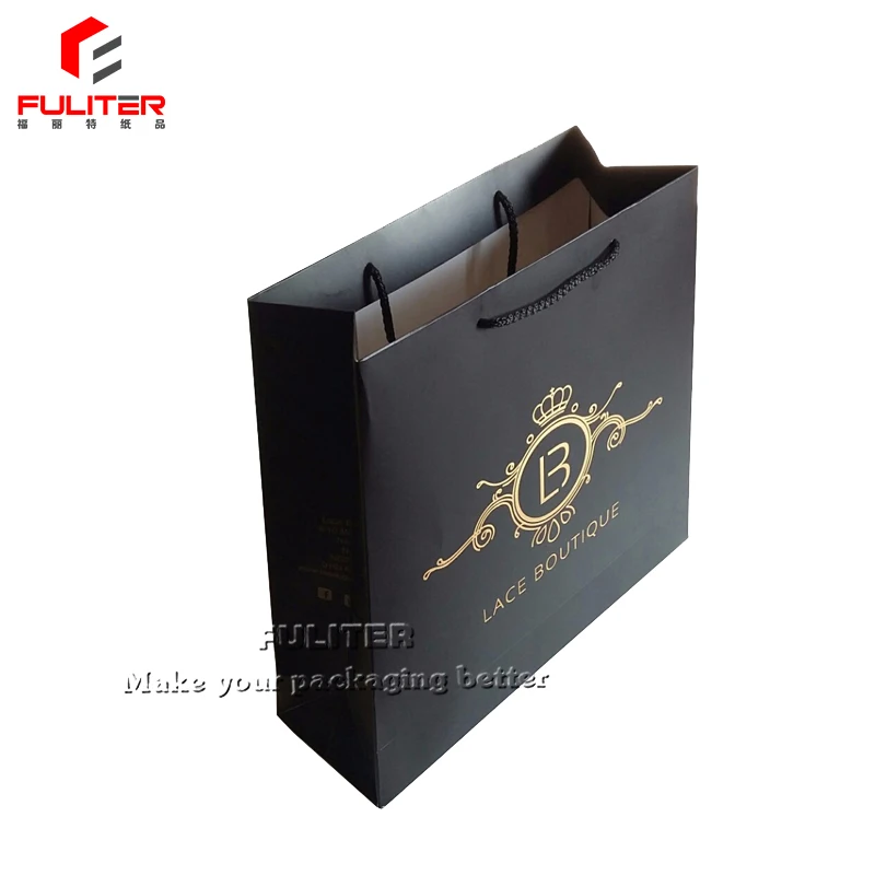 promotional slogan customized paper bag